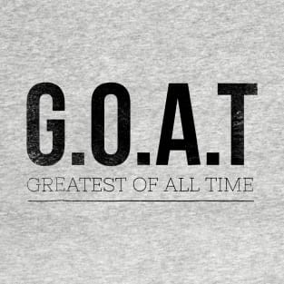 G.O.A.T // Black T-Shirt